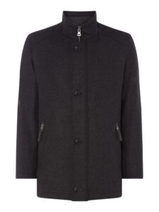 Customized Black Blazer Coat