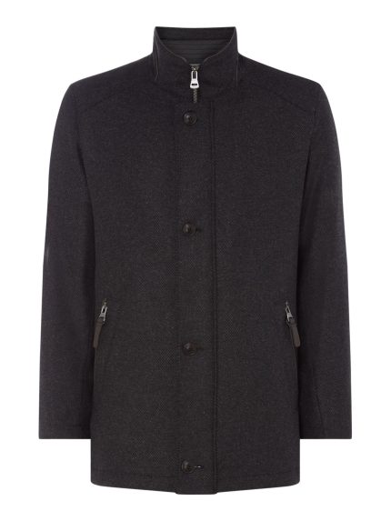 Customized Black Blazer Coat