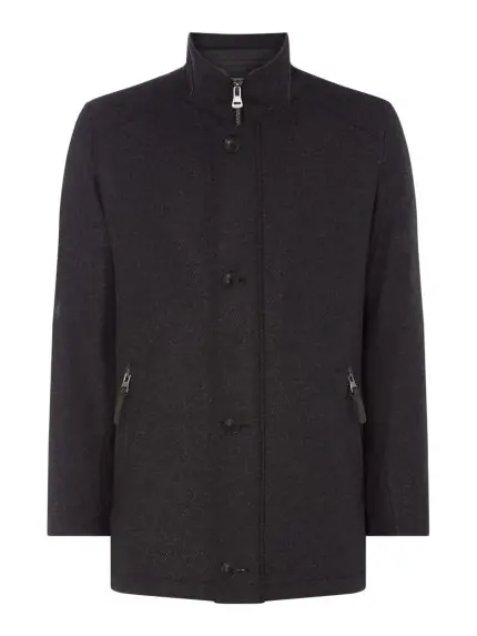 Customized Black Blazer Coat